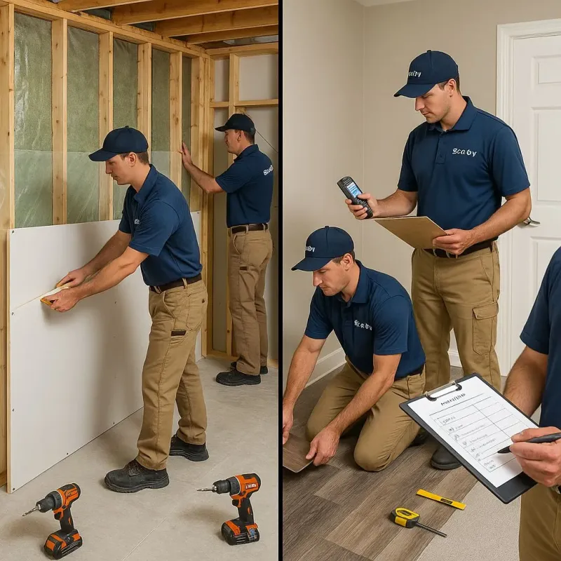 Repairs and Reconstruction process in Walker, MI