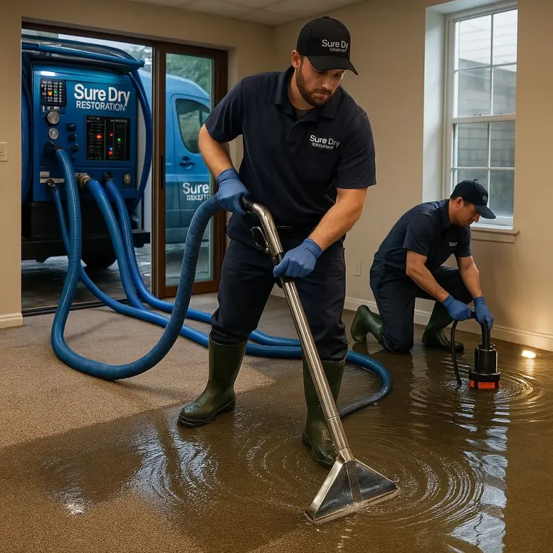 Water Extraction and Removal process in Walker, MI